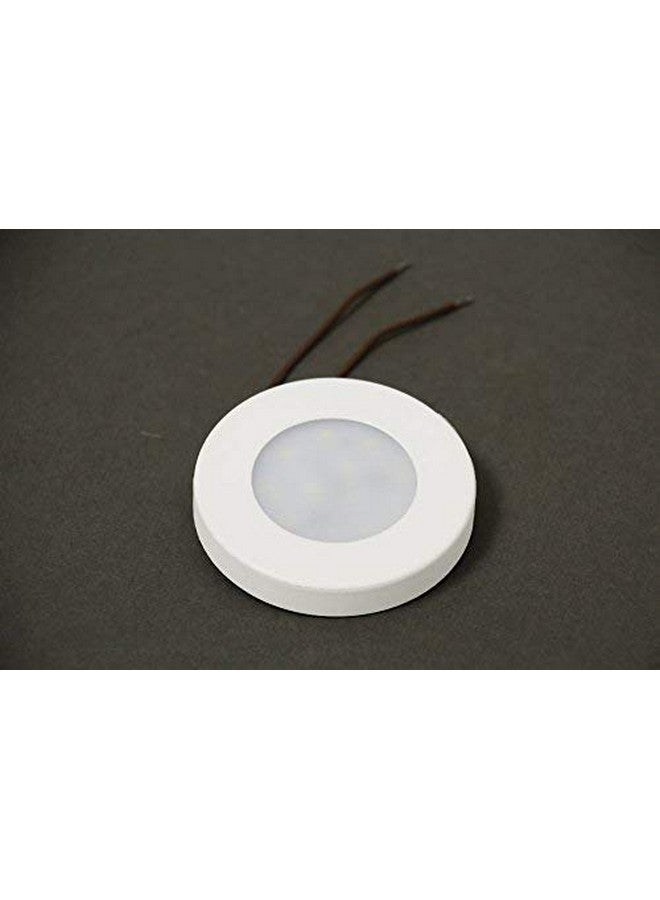 Murphy 3W Cablite Round LED Surface Light - Cool White Cabinet & Wardrobe Lighting, Compact Cablite for Shelves, Showcase & Closets (Pack of 8) - Image 3