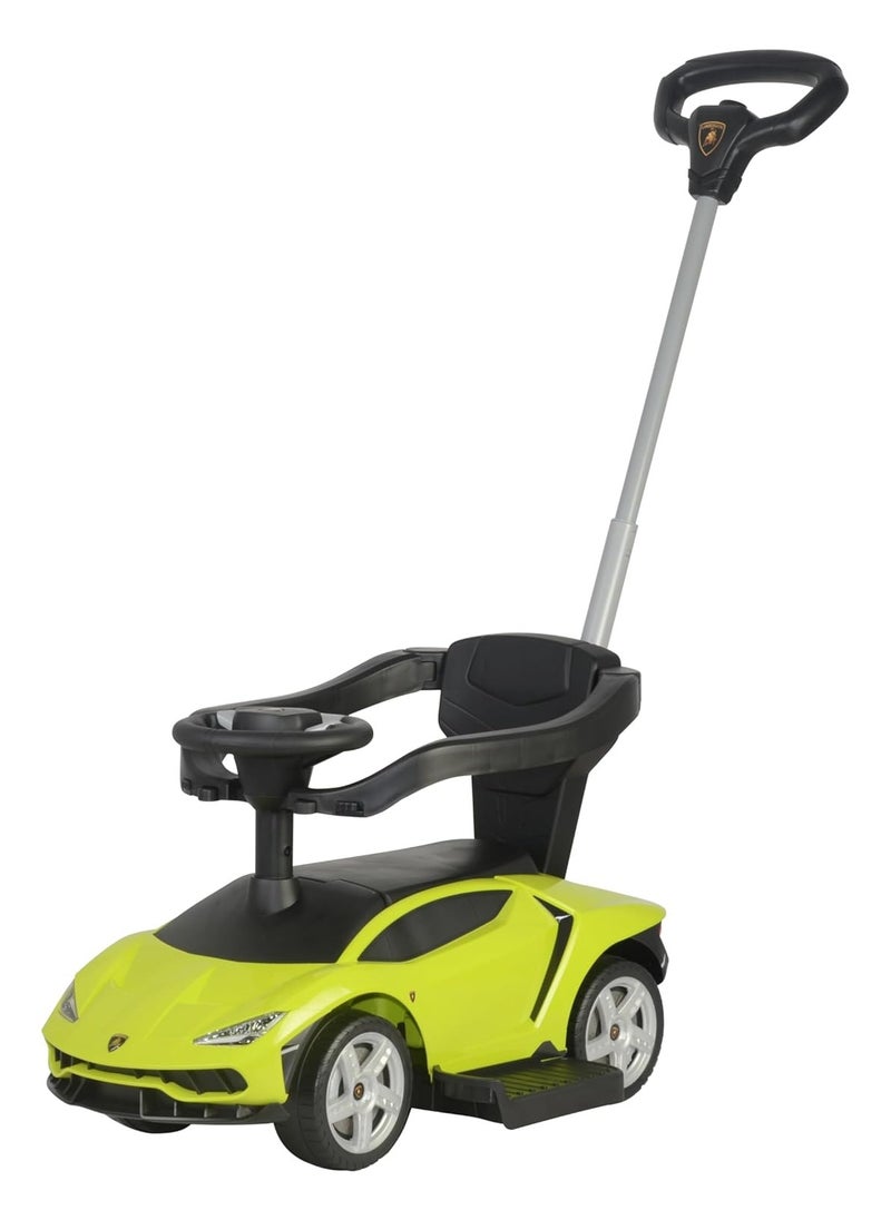 Lovely Baby Push Car for Kids LB 3726, Toddler Lamborghini-Style Ride-On with Adjustable & Removable Handle  - Image 1