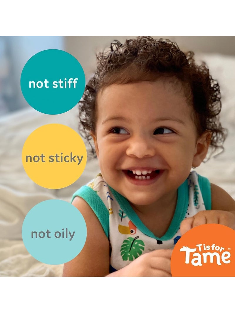T is for Tame T is for Tame Taming Cream & Hair Detangler Spray for Toddler - Natural Conditioner Spray, Anti Frizz Styling, Smoothing Cream for Frizz Control, Flyaway, Kids Curly Hair  - Image 2