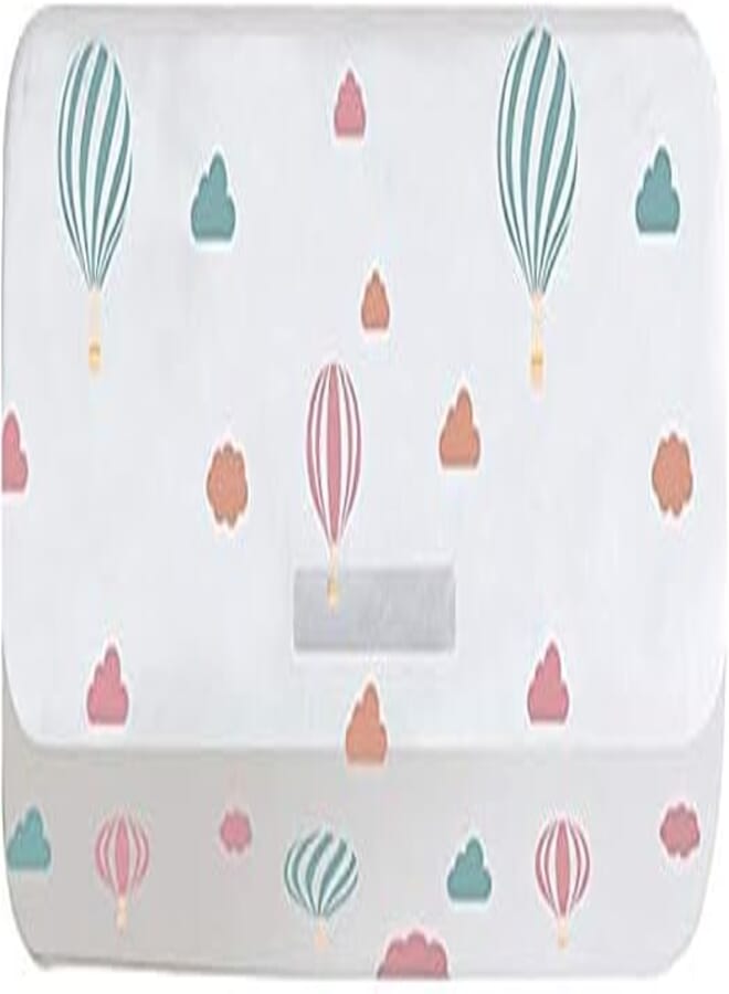 SEASPIRIT Printed Air Conditioning Dust Cover, Waterproof Folding AC Cover, Split for 1.5 Ton Indoor Unit