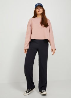 JJXX High Waist Normal Black Women's Trousers 12200751  - Image 1