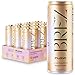 BREZ BRZ FLOW Lions Mane Mushroom Drink 12 Pack Lemon Elderflower Supports Mood Focus NonAlcoholic Sparkling Adaptogen Drink Functional Mushrooms Feel Clear Calm Refreshed 12 Fl oz Cans - Image 1