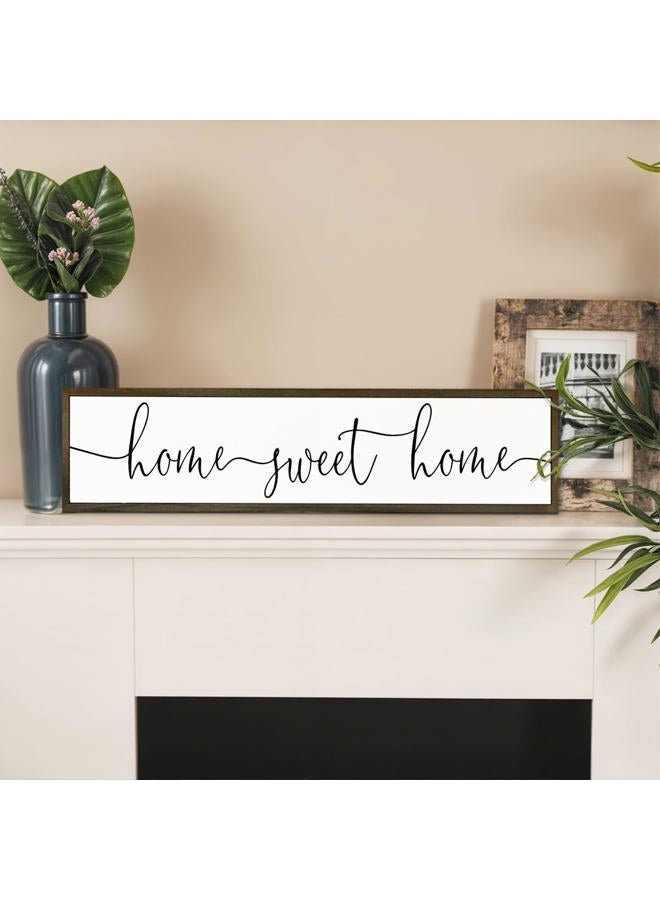 WKYAER Family Sign for Home Decor, Rustic Vintage Wooden Family Wall Decorations 18 - Image 5