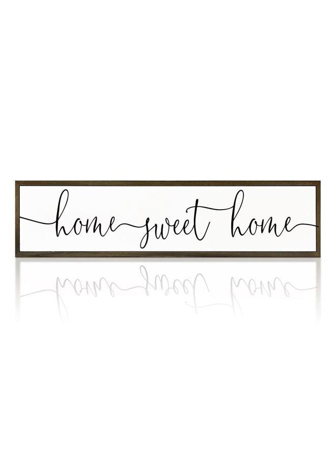 WKYAER Family Sign for Home Decor, Rustic Vintage Wooden Family Wall Decorations 18 - Image 1