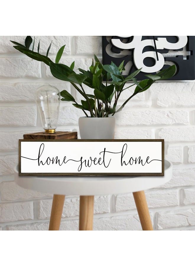 WKYAER Family Sign for Home Decor, Rustic Vintage Wooden Family Wall Decorations 18 - Image 4