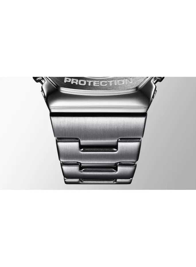 G-SHOCK Full Metal Men Watch GM-2110D-2BDR Silver Steel Strap with Navy Blue Dial Watch - Image 4