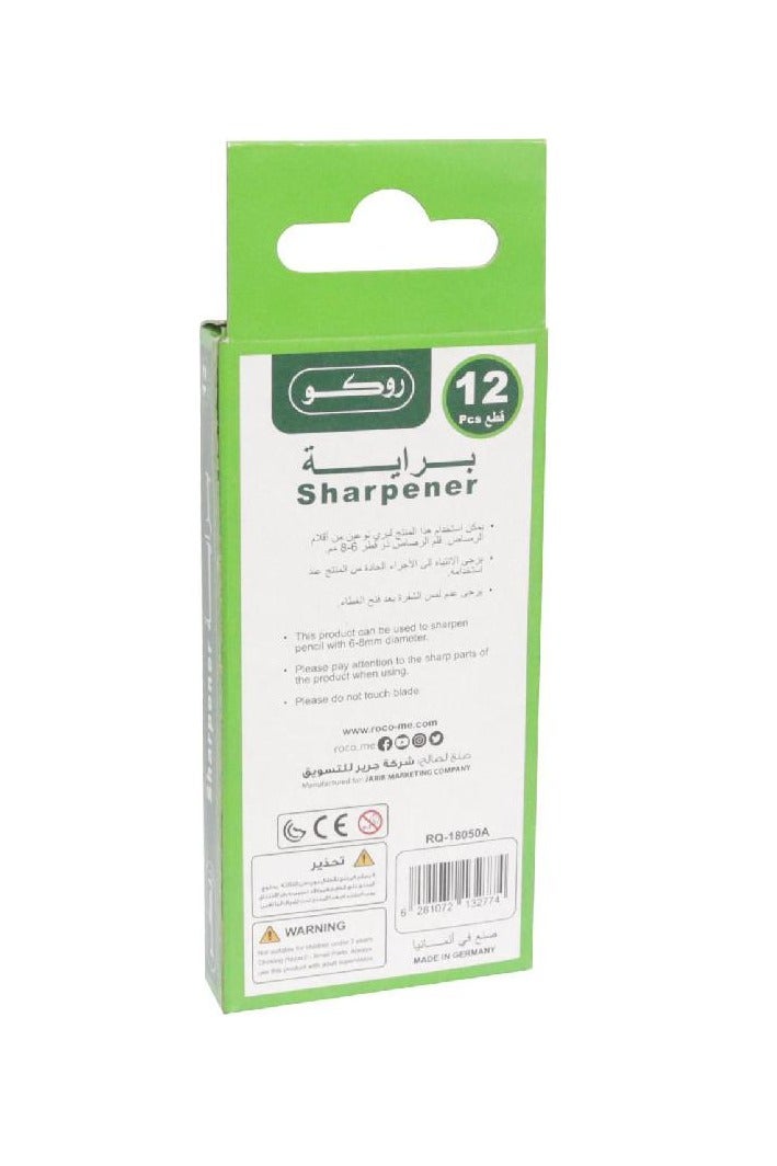 ROCO Pocket Sharpener – Single Hole, Silver - Image 2