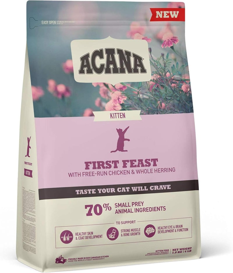 REF. Acana First Feast Chicken With Herring Kitten Dry Food - 1.8KG - Image 2