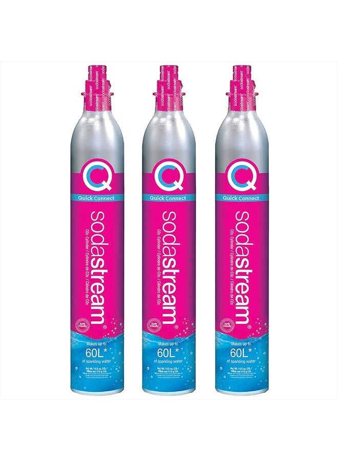 SodaStream SodaStream 60L Co2 Spare CQC Carbonators, Set of 3  - Image 1