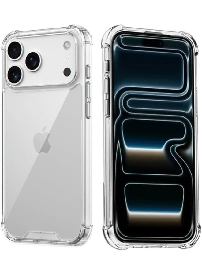ACLIX iPhone 17 Pro Max Case Clear, Drop Protection Non-Yellowing Shockproof Protective Anti-Scratch Clear Case - Image 1