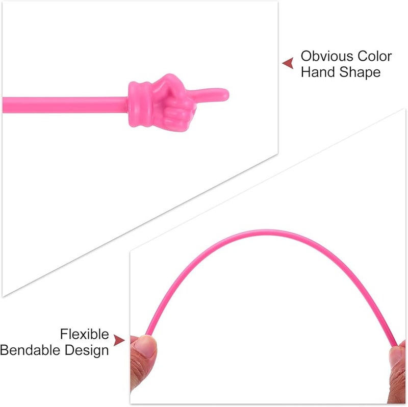 30 Pcs 10 Colors Teacher Pointer Stick Classroom Whiteboard Presentation Guide Coach - Image 5