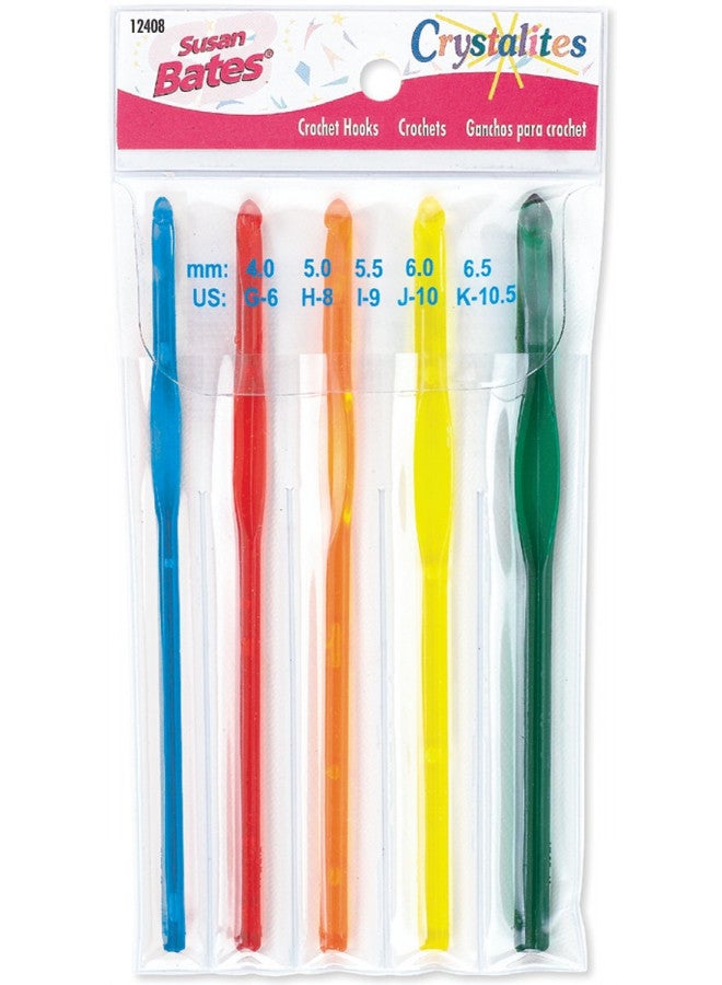 Crystalites 12408 Acrylic Crochet Hook Gift Set