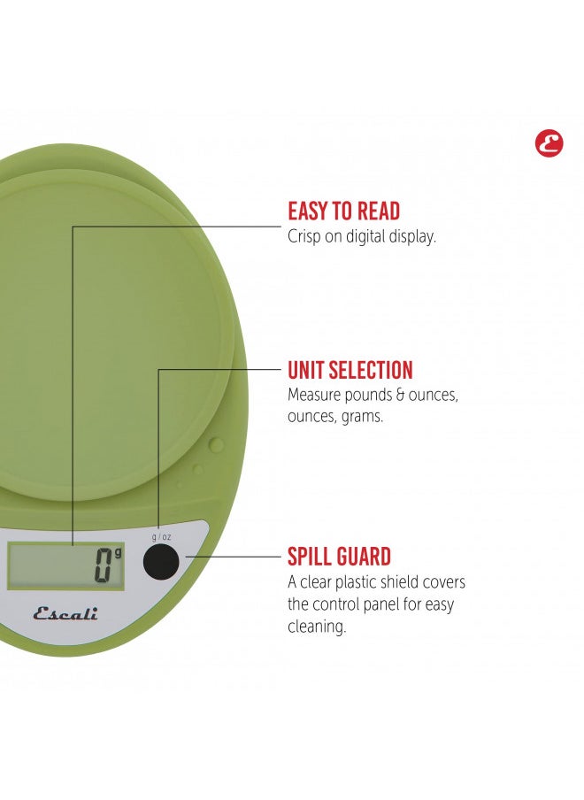 Escali Primo Digital Food Scale Multi-Functional Kitchen Scale and Baking Scale for Precise Weight Measuring and Portion Control, 8.5 x 6 x 1.5 inches, Tarragon Green - pzsku/ZDB403C9A828A8FC43168Z/45/_/1728458912/2fcb9d40-dcc3-4b8b-996b-2054bdc3fbee