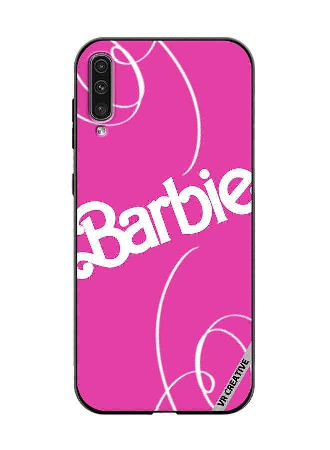 VR CREATIVE غطاء حماية واقٍ لهاتف سامسونج جالاكسي A50/A50s بتصميم خطوط باربي متعدد الألوان - Image 1