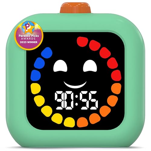 VISSE Digital Visual Timer for Kids - Rechargeable 99 Min Timer - Focus & Smoother Routines - Visual Timer for Classroom, ADHD Autism Toddler Support - Daily Use at Home, Therapy or School - Image 1