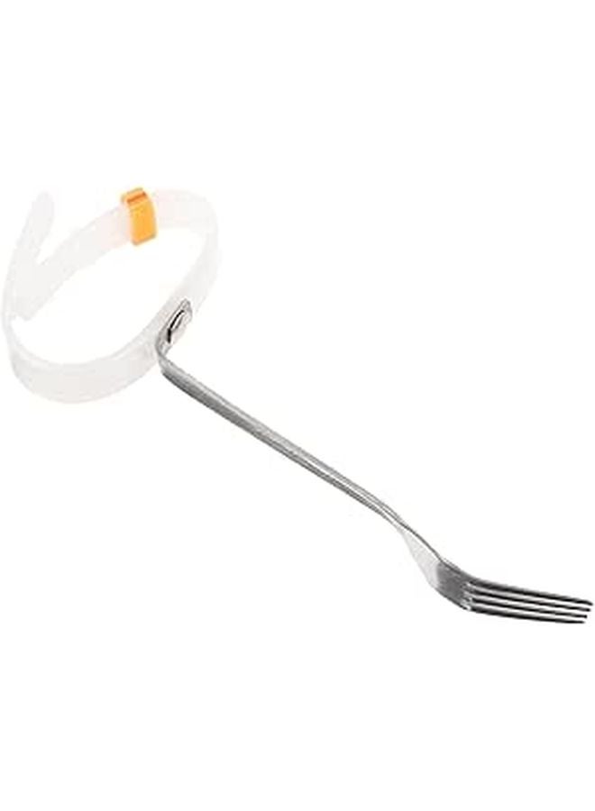 Adaptive Fork Handle Ergonomic Utensil For Elderly Disabled Improved Grip Comfort - Image 1