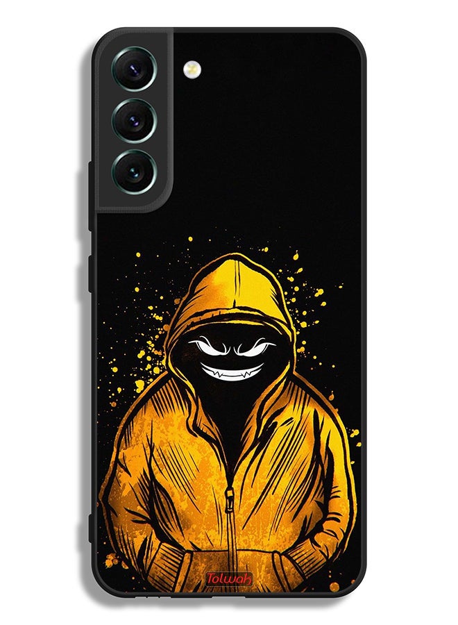 Tolwak Samsung Galaxy S22 5G Protective Case Cover Marshmallow Boy Art - Image 3
