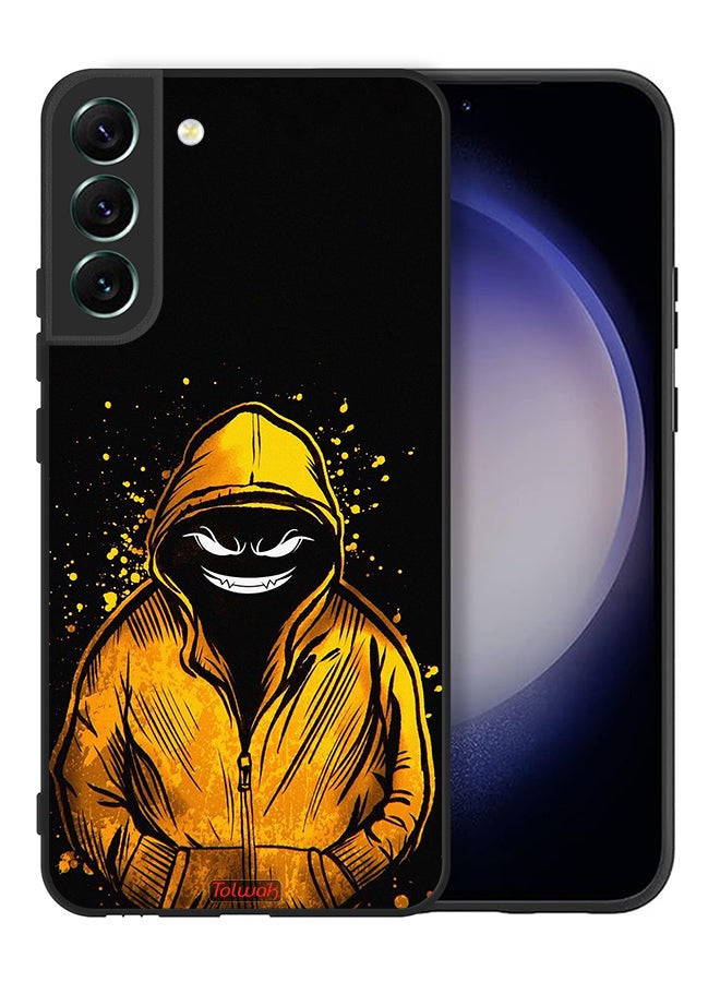 Tolwak Samsung Galaxy S22 5G Protective Case Cover Marshmallow Boy Art - Image 2