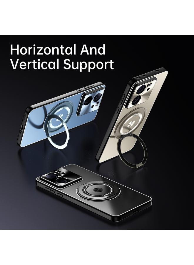 erorex Case For Redmi K70 Ultra Rotating Holder Frosted Metal Phone Case - Image 2