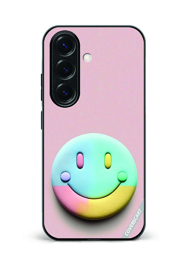 COVERSCART Protective Case Cover For Samsung Galaxy S25 Smile Face Design Multicolour