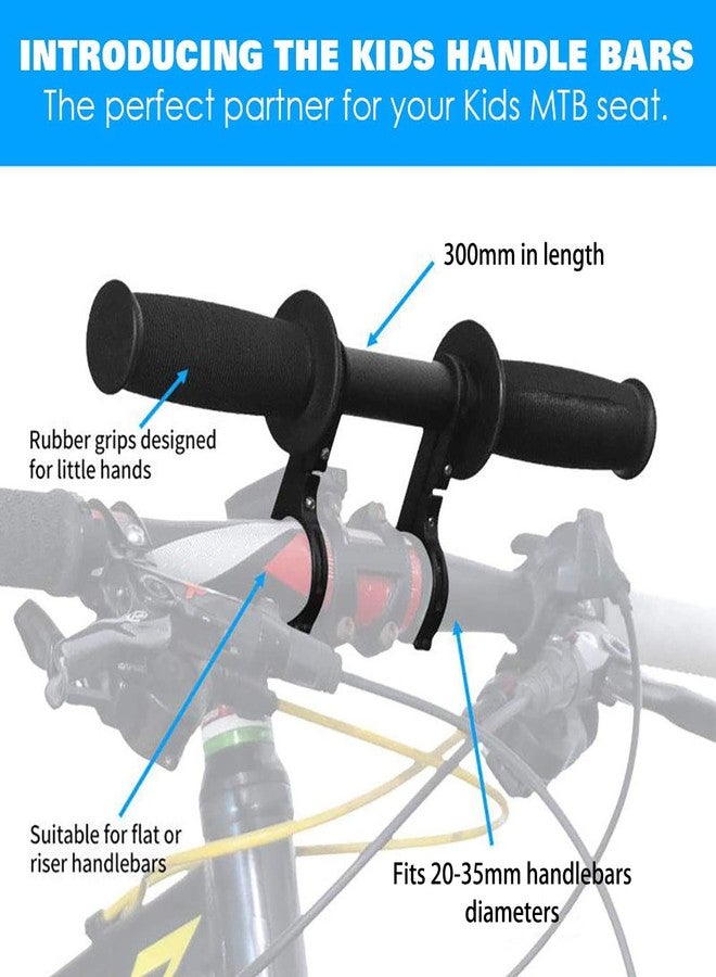 XNX Bike Bicycle MTB Kids Handlebars Extender Extension,11.8"(30 cm) Aluminum Alloy Bike Bracket Accessories,Child Seat Handlebar Accessory,for Bike Mounts,Bicycle Extender Bars,Fit 20-32mm Bars Caliber - Image 4