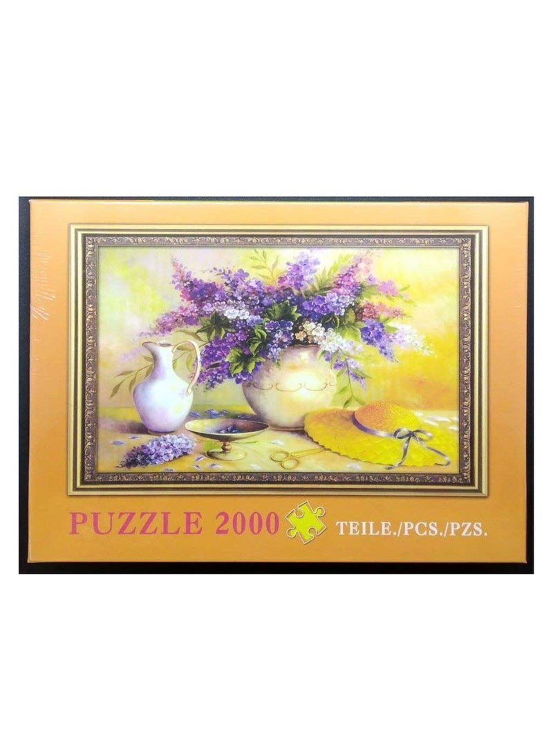 2000-Piece Art Puzzle – Large 70x100cm Jigsaw Puzzle for Adults and Kids, Beautiful Board-Style Puzzle for Relaxation, Fun, and Decoration  - Image 2