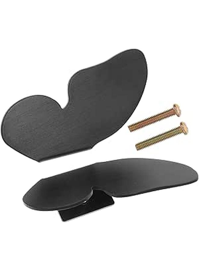 Vintage Black Copper Butterfly Drawer Knobs Cabinet Handles For Wardrobe Dresser Kitchen - Image 1