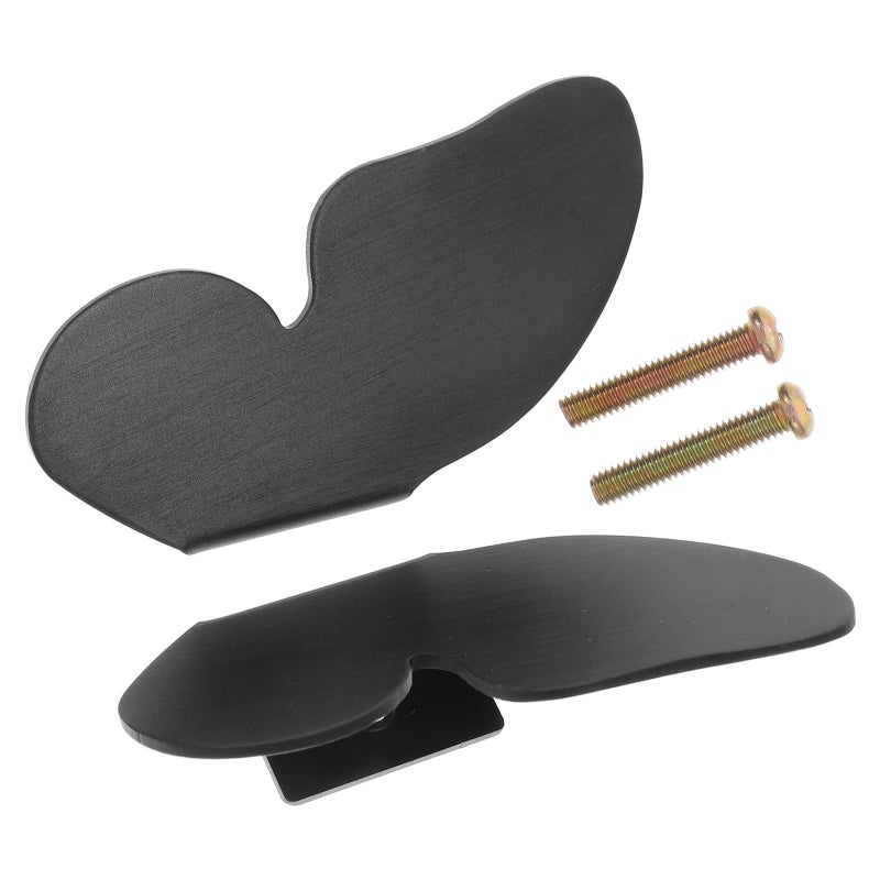 Vintage Black Copper Butterfly Drawer Knobs Cabinet Handles For Wardrobe Dresser Kitchen - Image 2