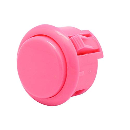Sanwa 8 pcs OBSF-30 Original Push Button 30mm - for Arcade Jamma Video Game & Arcade Joystick Games Console (Pink), Use for Arcade Game Machine Cabinet S@NWA - Image 5