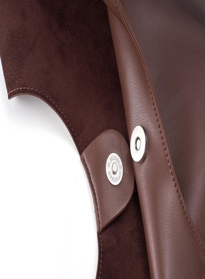 Molodo Large Hobo Bag for Women PU Leather Bag Trendy Shoulder Bag Satchel for Work Travel - Image 2