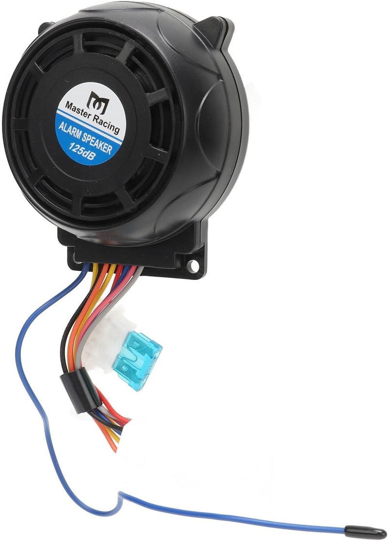 Motorcycle Alarm System, 125dB Loud Anti Theft Security System, Scooter Alarm with Double Color Remote Control for Scooter Ebike - Image 2