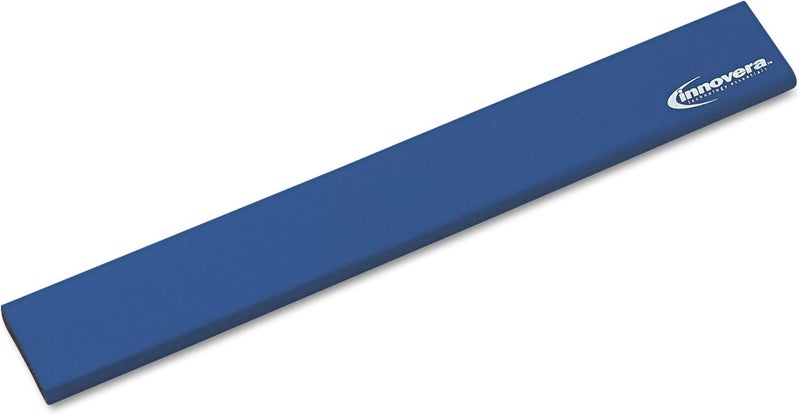 Innovera IVR52457 LatexFree Keyboard Wrist Rest  Blue - Image 1
