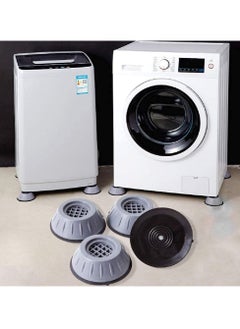 Oasisgalore 4 Pcs Universal Washing Machine Stand Base, Anti-Vibration Pads for Washer, Fridge, Furniture.  - Image 2