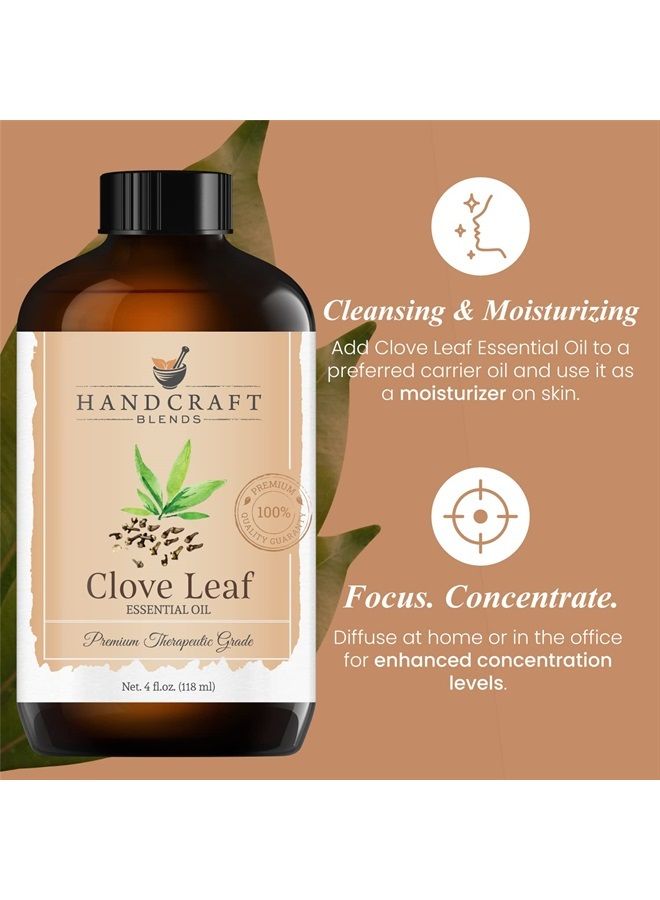 handcraft Blends Handcraft Clove Essential Oil - 100% Pure and Natural - Premium Therapeutic Grade with Premium Glass Dropper - Huge 4 fl. Oz  - Image 5