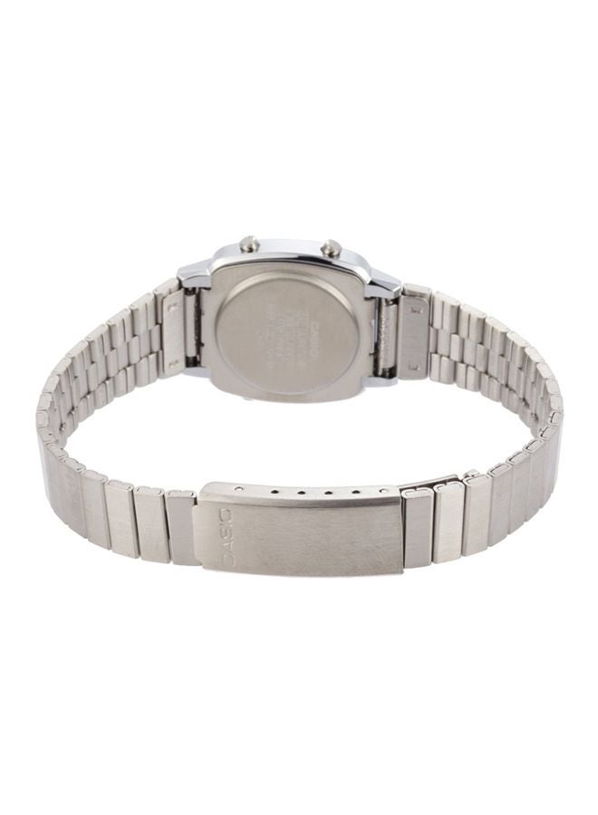 CASIO Men Vintage Collection Quartz Digital Watch LA670WD-1DF - 25 mm - Silver - Image 2