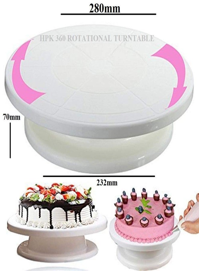 HPK 42 Pro Pack Cake Making Supplies Decoration Sculpting Tools & Accessories Set Multi Color (Code-hpk-0ak8) - Image 3
