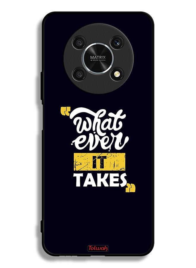 Tolwak Honor X9 5G Protective Case Cover Whatever It Takes - Image 2