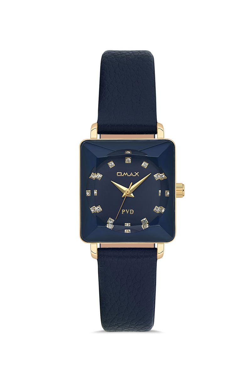 OMAX Women’s Wrist-Watch | Analog | Leather Strap | Elegant Design - Image 1