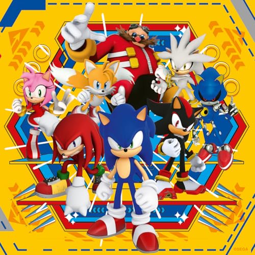 Ravensburger Sonic The Hedgehog 3 x 49 Piece Jigsaw Puzzle Set for Kids - Screen-Free Activity Boosts Concentration and Focus - Image 3