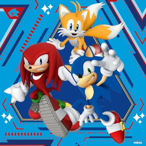 Ravensburger Sonic The Hedgehog 3 x 49 Piece Jigsaw Puzzle Set for Kids - Screen-Free Activity Boosts Concentration and Focus - Image 4
