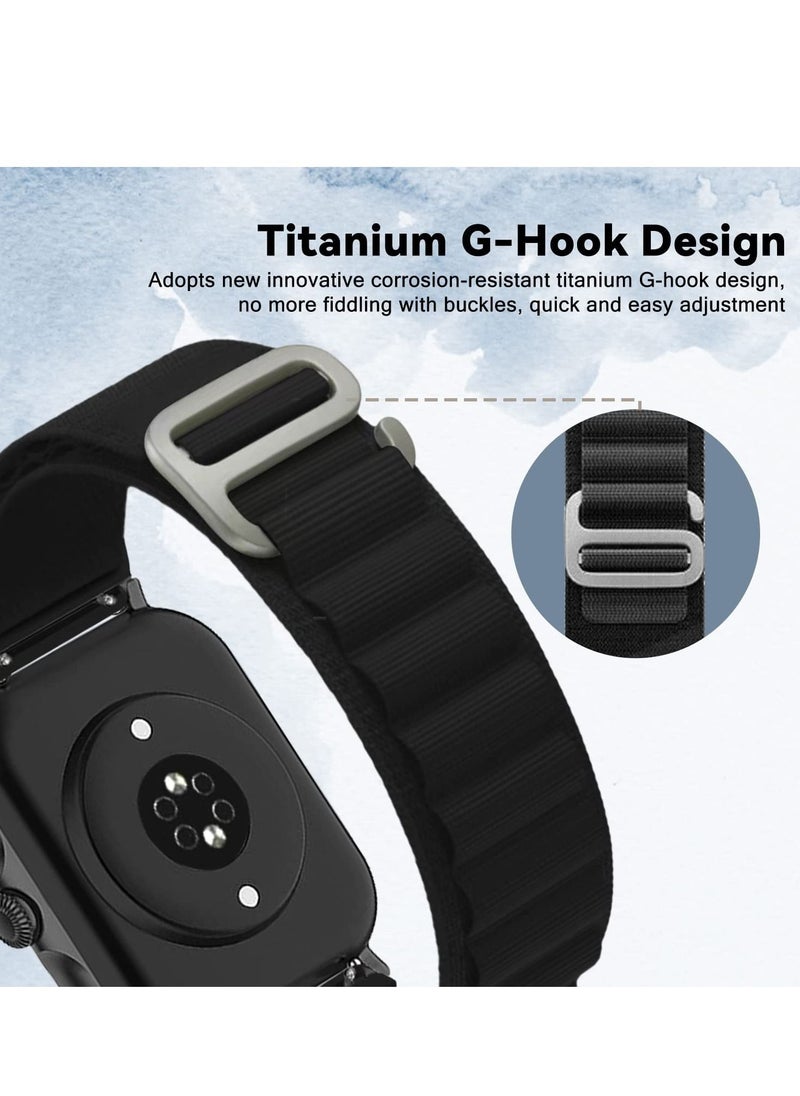 Generic - 20mm Stretch Nylon Metal Alpine Loop Woven Strap For Oraimo Tempo S2 OSW-11N- Smart Watch  - Green - Image 1