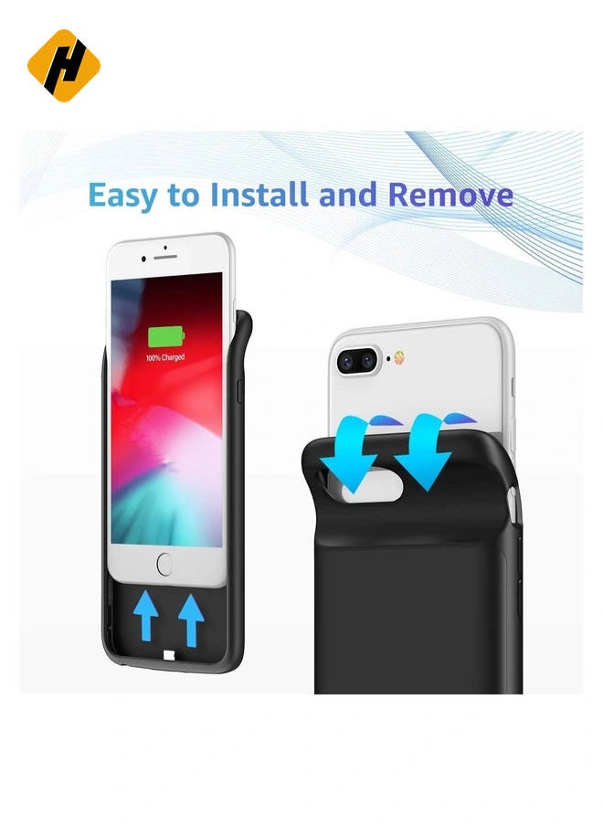 HuHa - Charging Case for iPhone 7Plus  Charger Case Ultra Thin 4000mAh Battery Case - Image 1