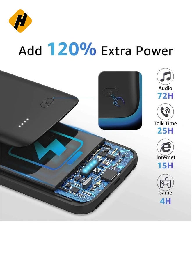 HuHa - Charging Case for iPhone 7Plus  Charger Case Ultra Thin 4000mAh Battery Case - Image 1