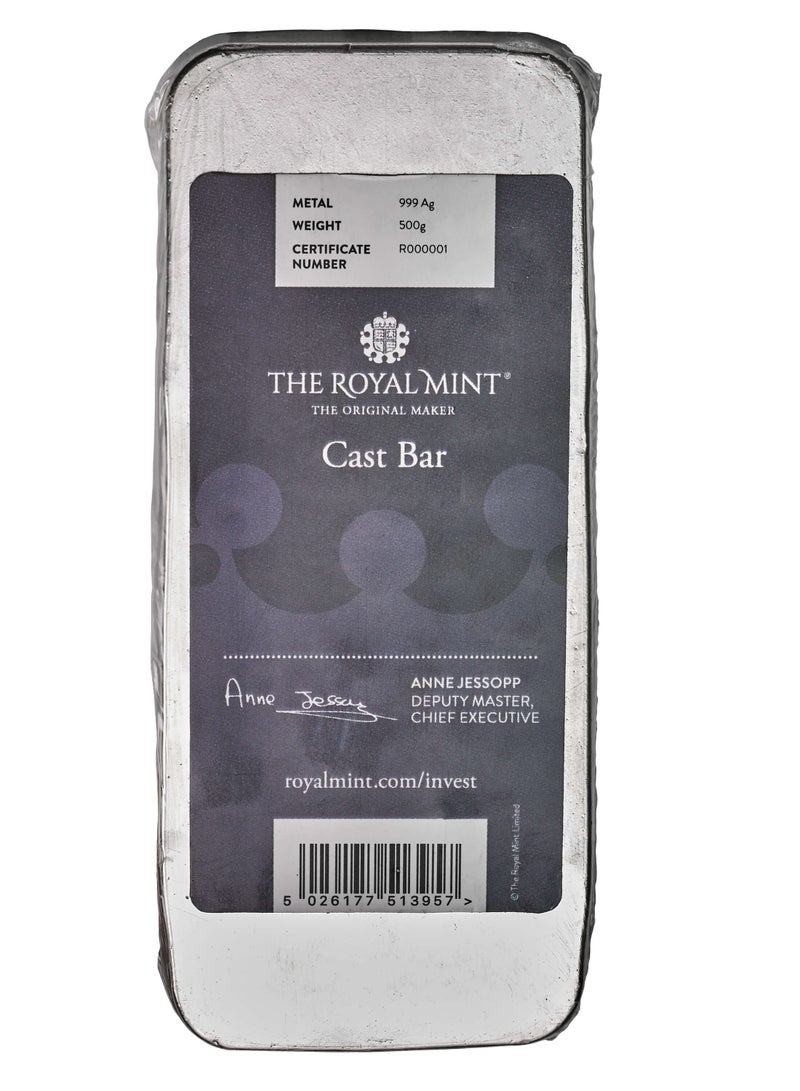 ABConcept Royal Mint Silver 500 gram bar - Image 2