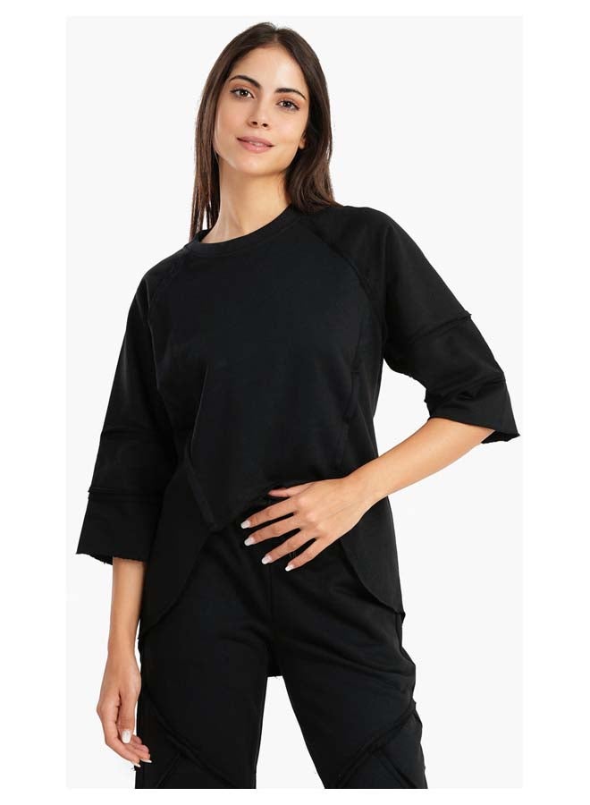 Carina Lounge Sweatshirt With 3/4 Sleeves - Image 1