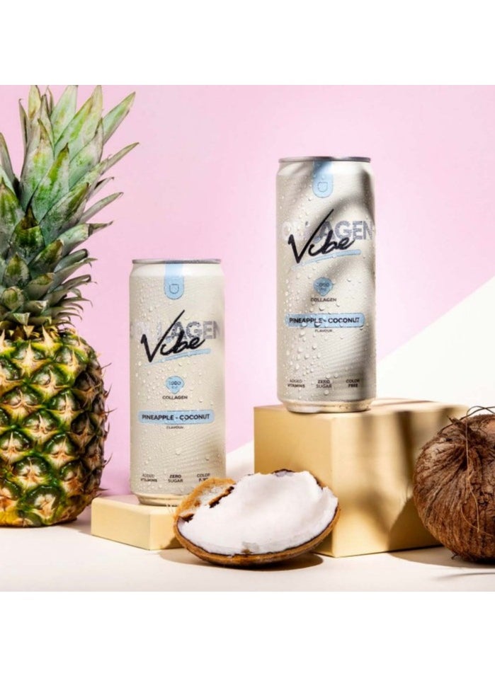 nano SUPPS Collagen Vibe Sugar Free - Coconut Pineapple - (4 pcs)  - Image 3