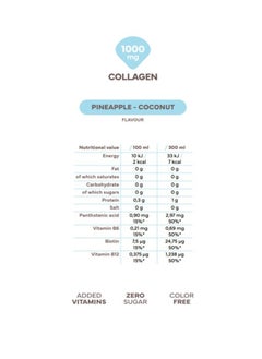 nano SUPPS Collagen Vibe Sugar Free - Coconut Pineapple - (4 pcs)  - Image 2