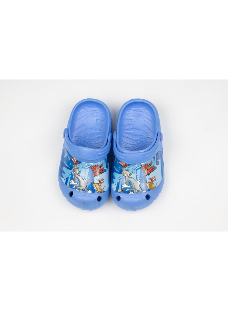 Tom And Jerry Tom & Jerry Kids Clogs – Comfortable & Lightweight Slip-Ons for Boys – Blue - Image 1