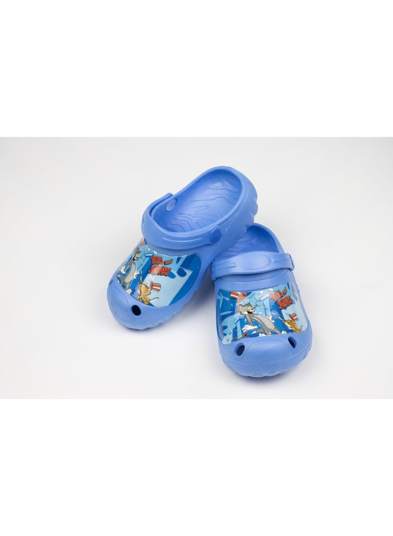 Tom And Jerry Tom & Jerry Kids Clogs – Comfortable & Lightweight Slip-Ons for Boys – Blue - Image 2