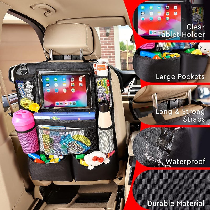 Helteko Backseat Car Organizer with Tablet Holder - Image 4